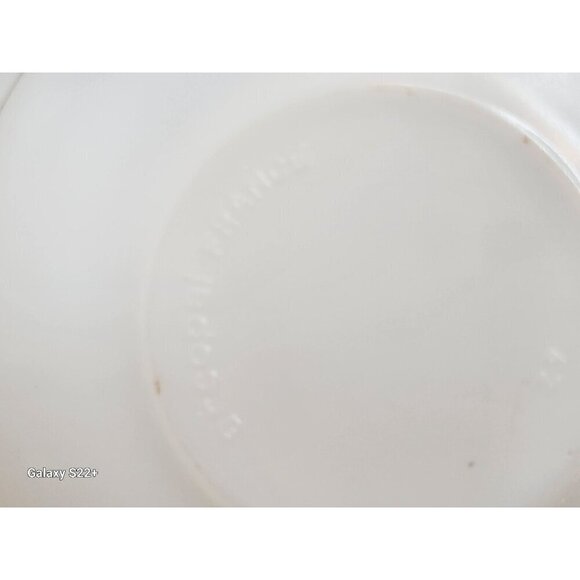 Arcopal France Demitasse Cups & Saucers Set Of 4 White With Blue Floral Design - Picture 9 of 11